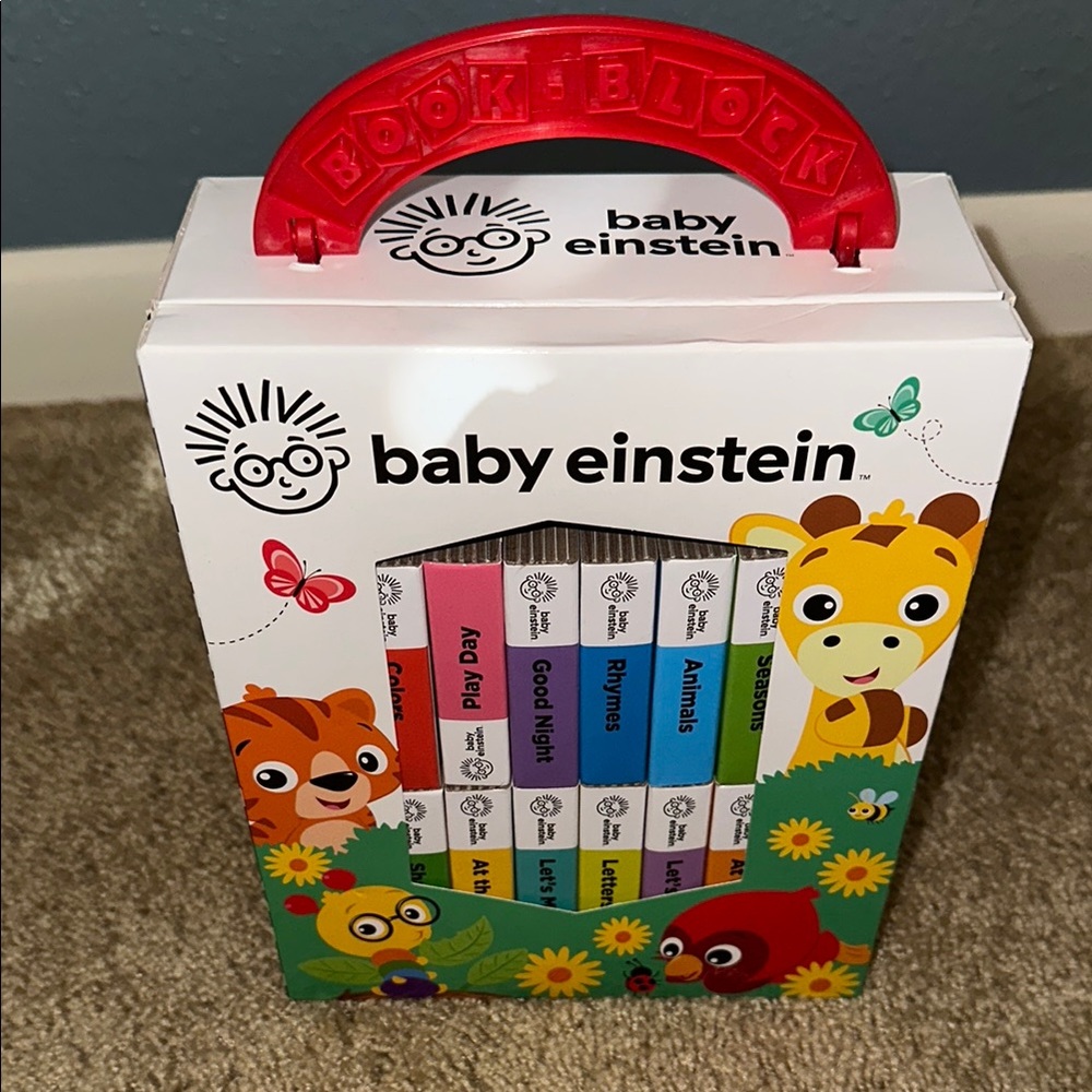 Baby Einstein Book Block Set of 12